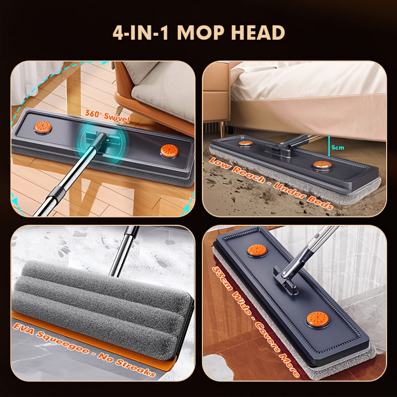 Wischmopp-Set, 33 cm für Zuhause und Vorratsraum – Detailansicht 9