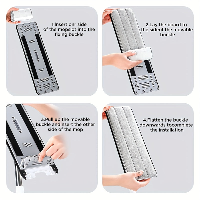 Wischmopp-Set, 33 cm für Zuhause und Vorratsraum – Detailansicht 11