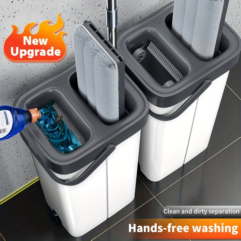 Wischmopp-Set, 360° drehbar für Zuhause und Vorratsraum – Hauptansicht