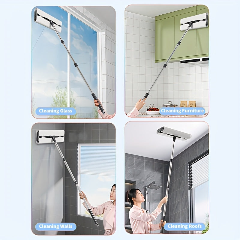 Wischmopp-Set, 360° drehbar für Zuhause und Vorratsraum – Detailansicht 2