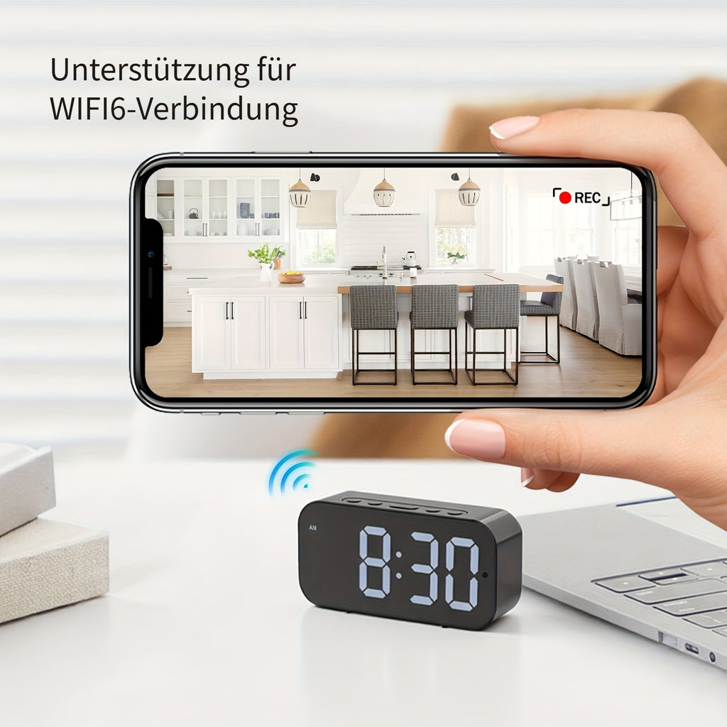 WLAN-Uhrenkamera, 32G für Zuhause und unterwegs – Detailansicht 4