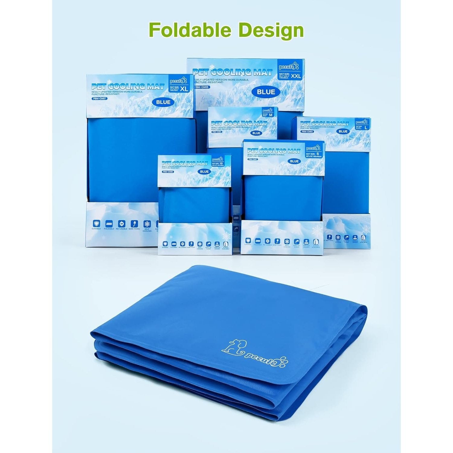Wohndecke, Blau für Schlafzimmer und Bett – Detailansicht 4