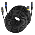 XLR-Audiokabel, 2er-Pack für Bühnenbeleuchtung und Alltag – Hauptansicht