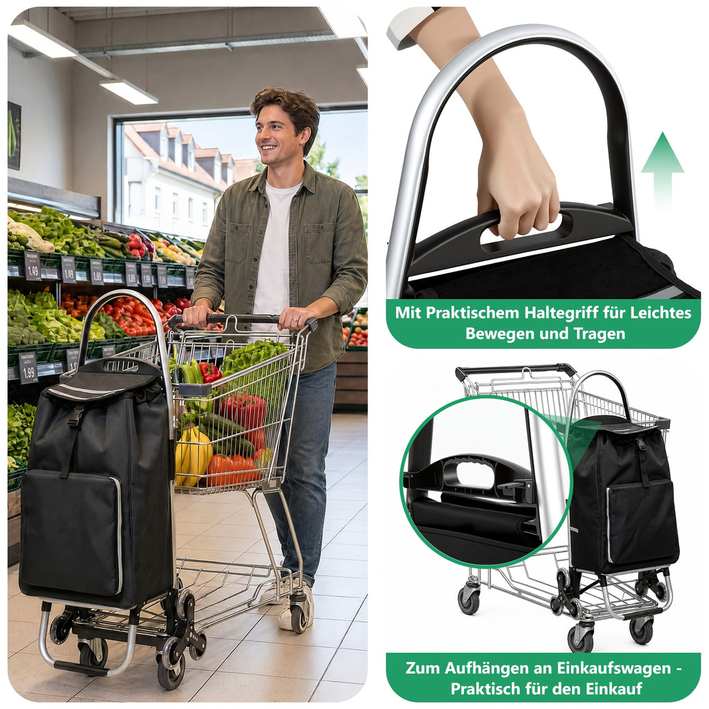 XXL, Schwarz für Camping und Reisen – Detailansicht 4