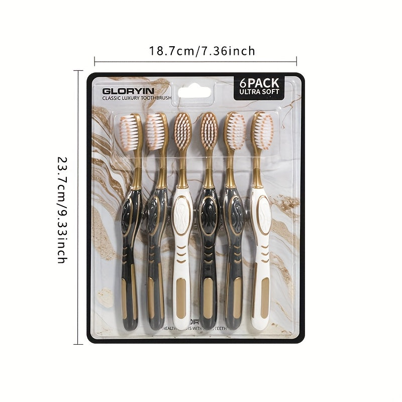 Zahnbürsten-Sets, 6 Stück pro Packung für Camping und Reisen – Detailansicht 4