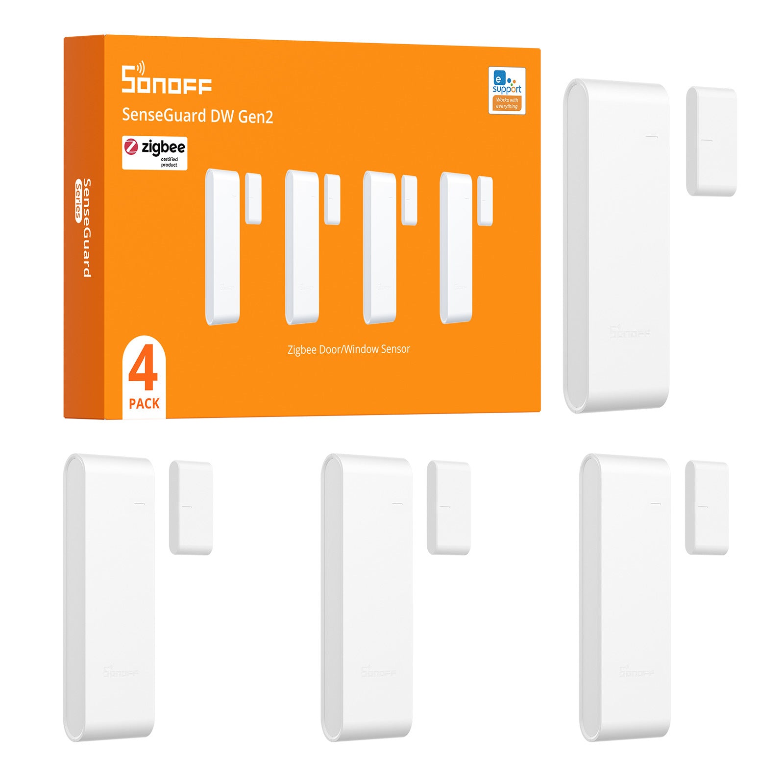 Zigbee Tür - und Fenstersensor, 1 Stück für Alltag und Zuhause – Detailansicht 5