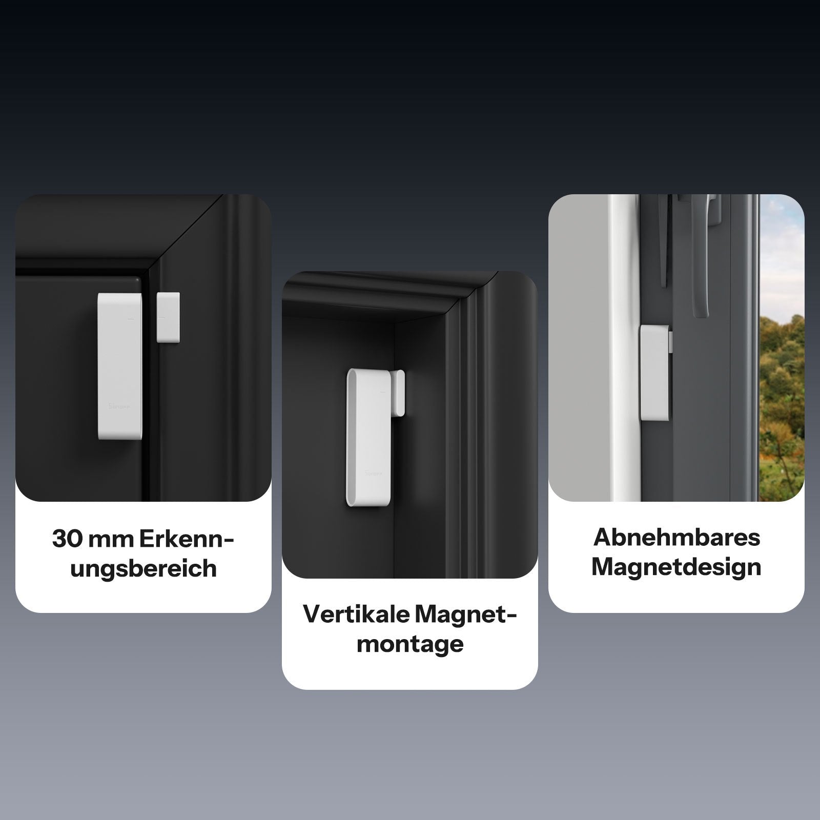 Zigbee Tür - und Fenstersensor, 1 Stück für Alltag und Zuhause – Detailansicht 7