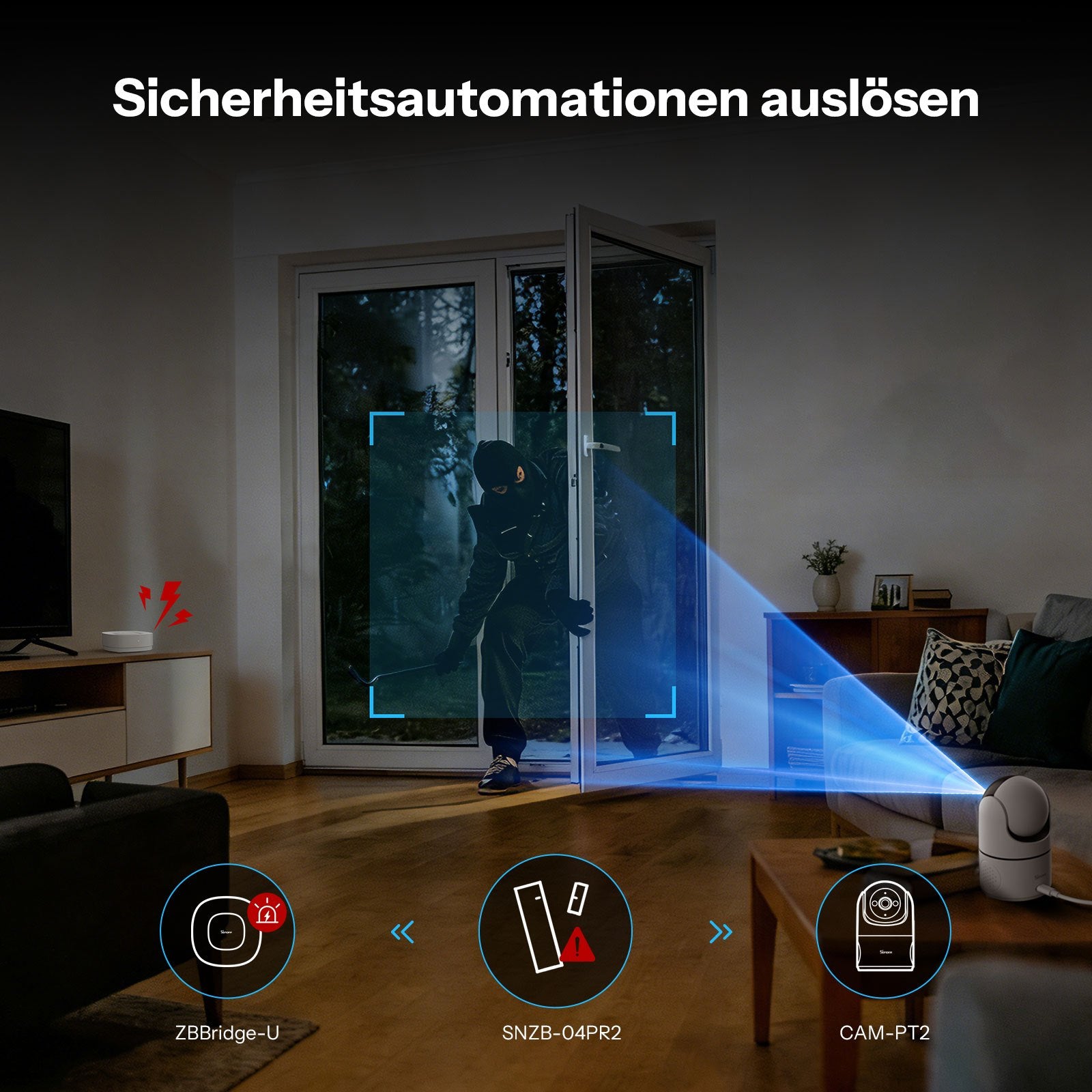 Zigbee Tür - und Fenstersensor, 1 Stück für Alltag und Zuhause – Detailansicht 8
