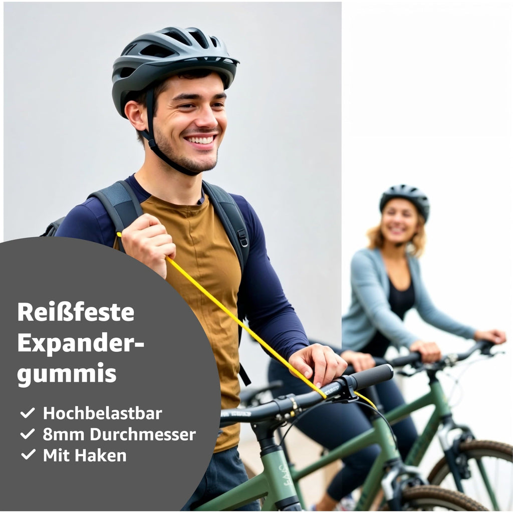Zimmermannsgürtel, TK 10x Expander mit Haken Gepäckspanner Spanngurte für Alltag und Zuhause – Detailansicht 4