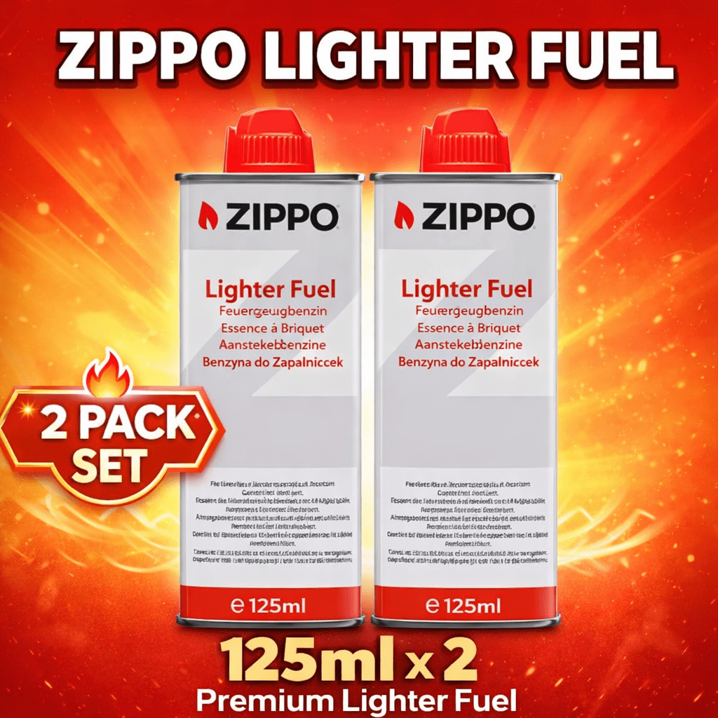 Zippo Feuerzeugbenzin, 125ml für Alltag und Zuhause – Hauptansicht