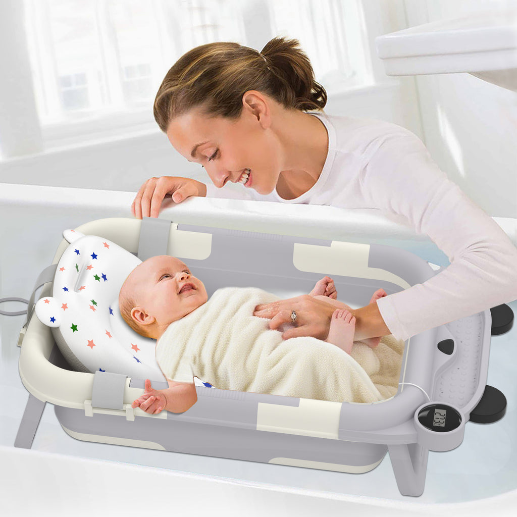 Zusammenklappbares Babybadewasser, 0-36 für Badezimmer und Haushalt – Detailansicht 10