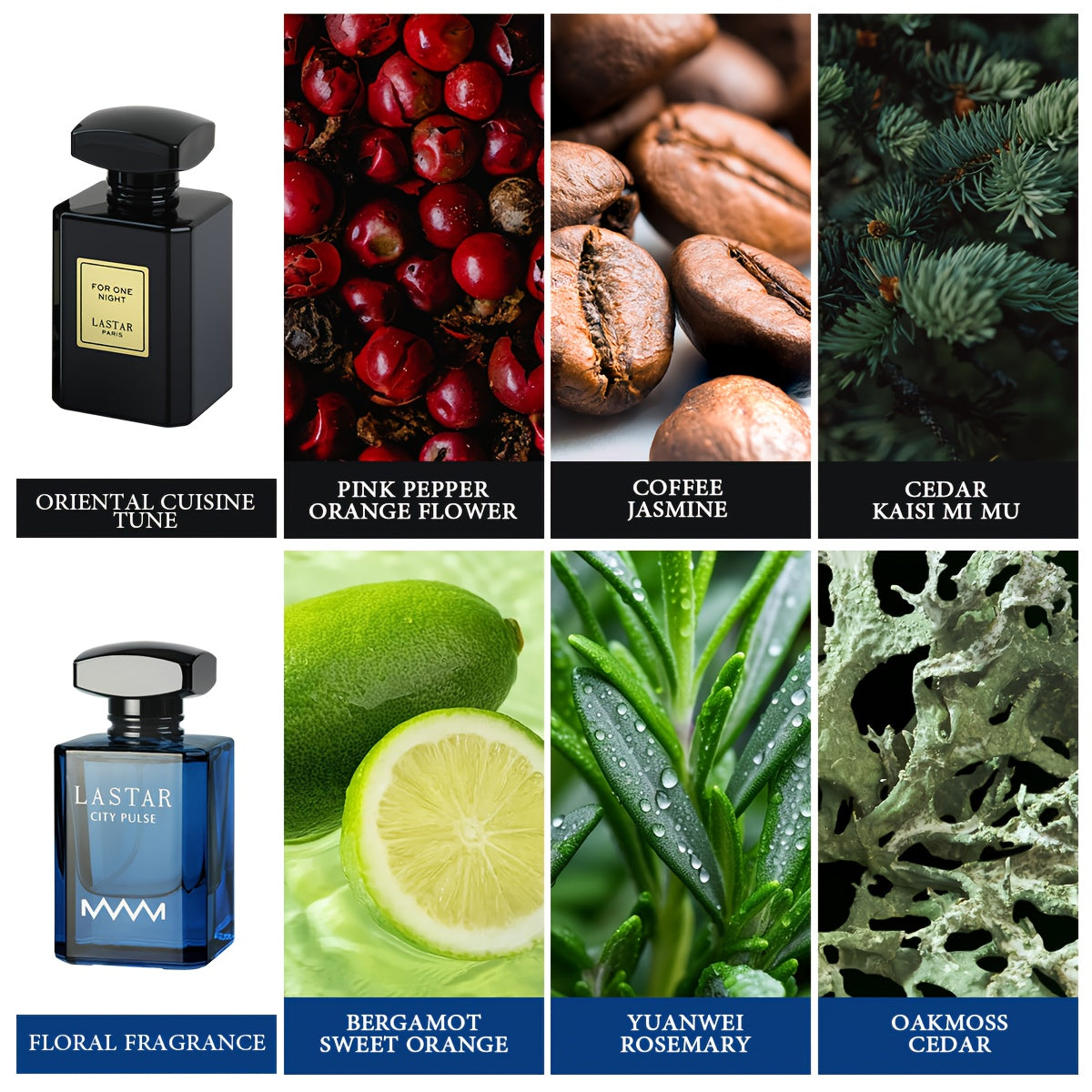 Zwei Flakons Herrenparfum Set, Holziger Herrenparfum für Männer – Detailansicht 3